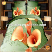 sumptuous flower 3d bedding set,wholesale price bedding set